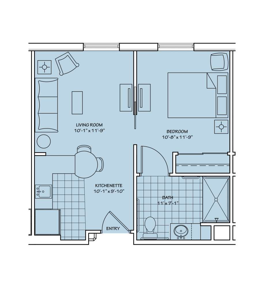 Grand Oaks Palm City One BR Suite