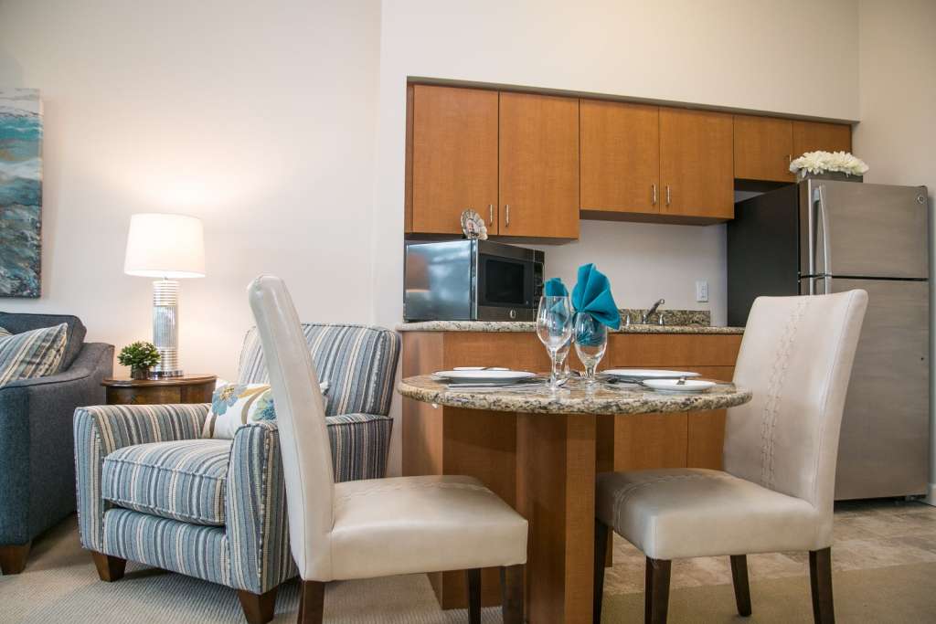 Grand Oaks Palm City Model Room Kitchen