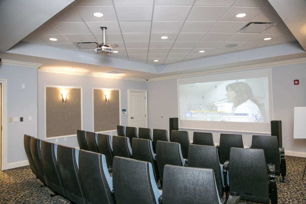 Grand Oaks Palm City Theatre Room